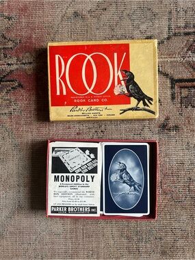 Vintage 1940’s Rook Card Game by Parker Brothers Inc